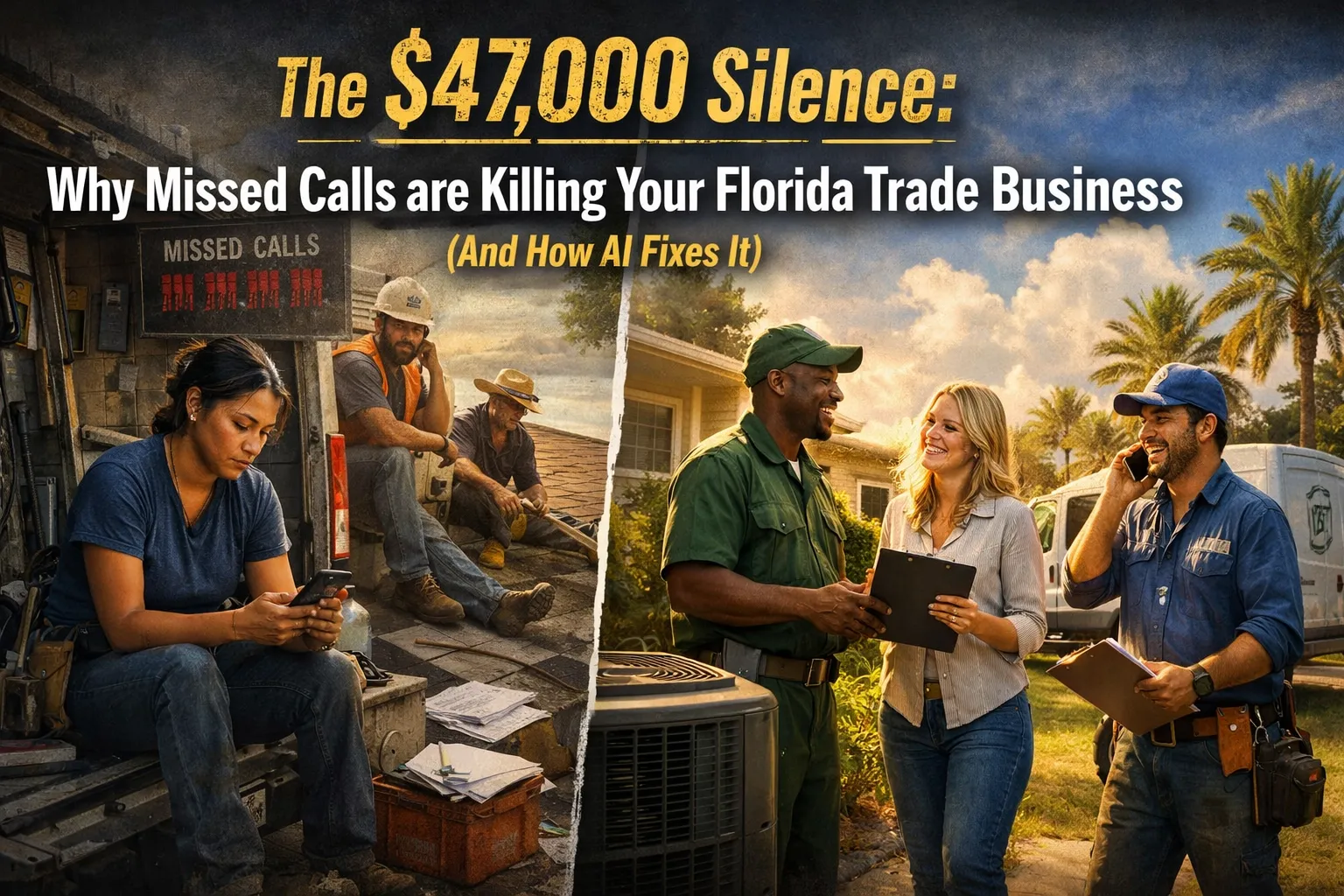 The $47,000 Silence: Why Missed Calls Kill FL Trades