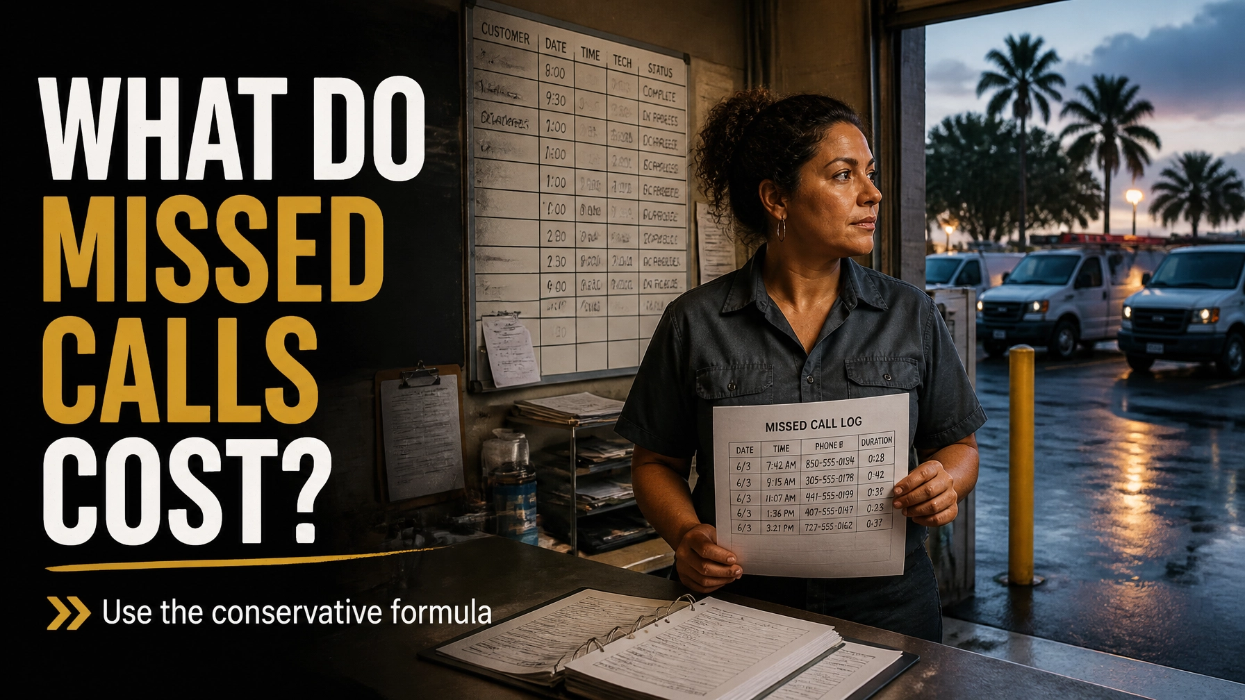 How to Calculate What Missed Calls Really Cost Your Florida Trade Business (Without the Vendor Hype) – Bafmin AI solutions for trades and small businesses